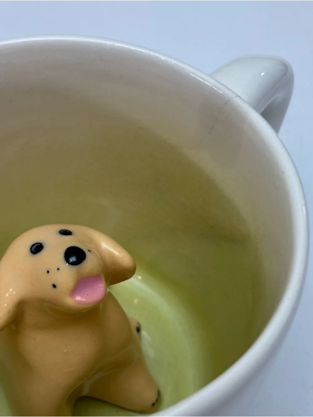Spademan Pottery Animugs Ceramic Dog Golden Retriever Mug